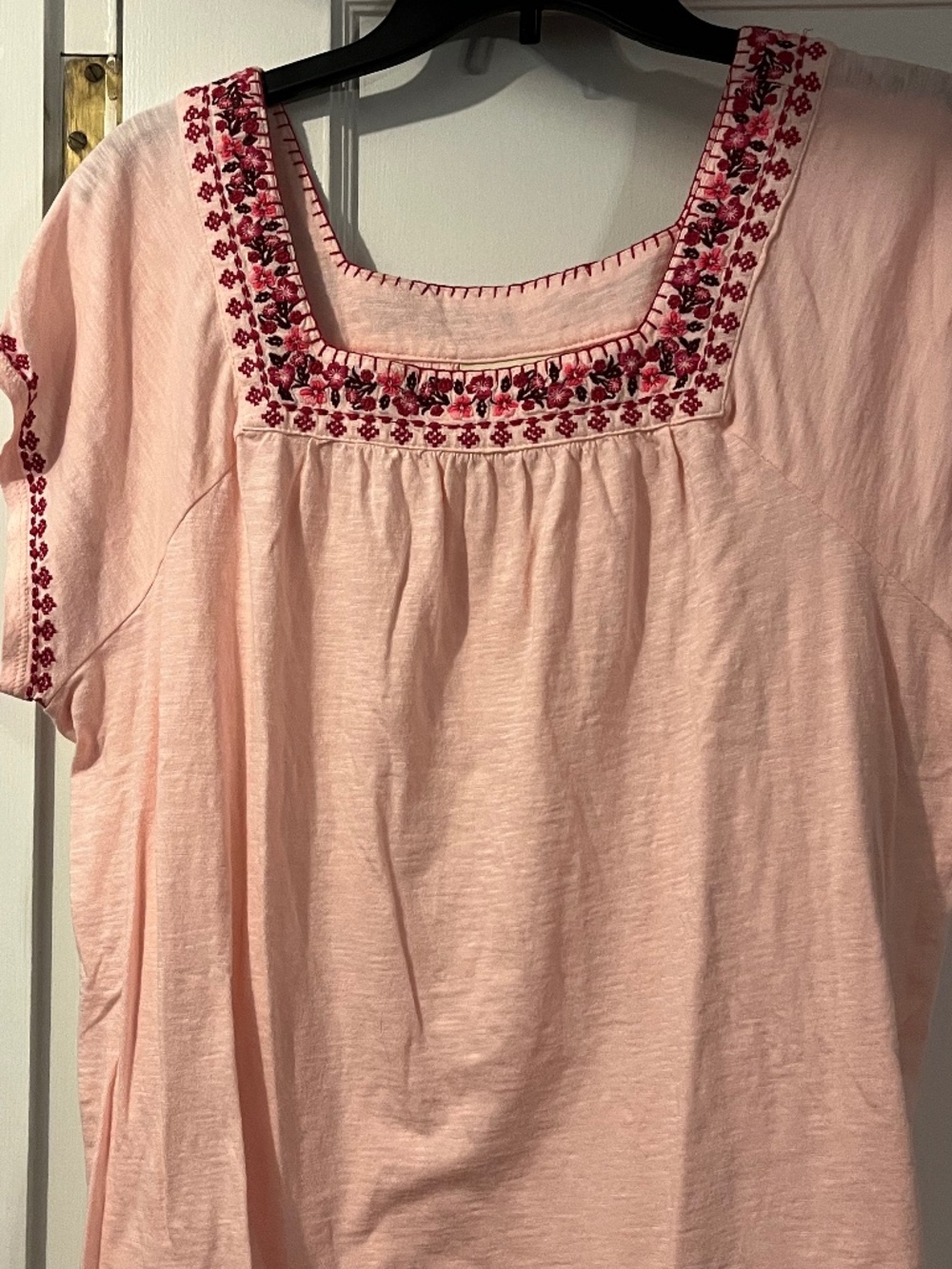 Style & Co XL peach top